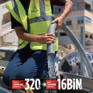 Gazze Temiz İçme Suyu 1 TANKER
